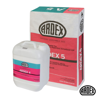 Ardex 4+5 Çift Bileşenli Elastik Su Yalıtım Malzeme Seti 30 kg