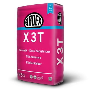 Ardex X 3 T Gri Seramik Yapıştırıcı 25 kg