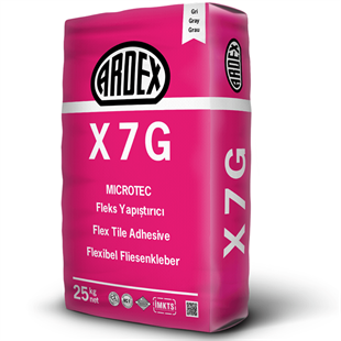 Ardex X 7 G Mikrotec Gri Flex Seramik Yapıştırıcı 25 kg